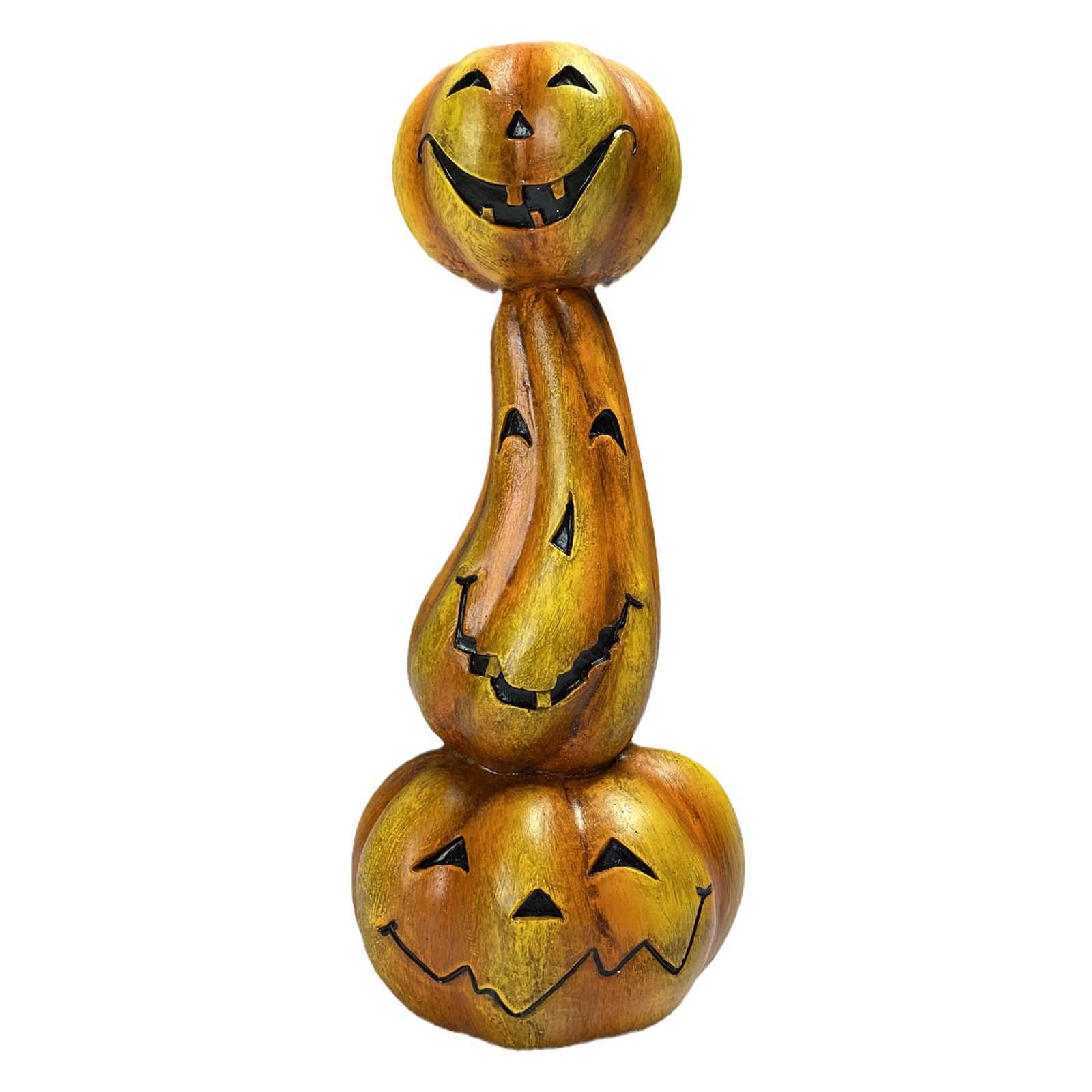 Pumpkin Candlestick Holder stand Halloween Party Decor Candle Holder