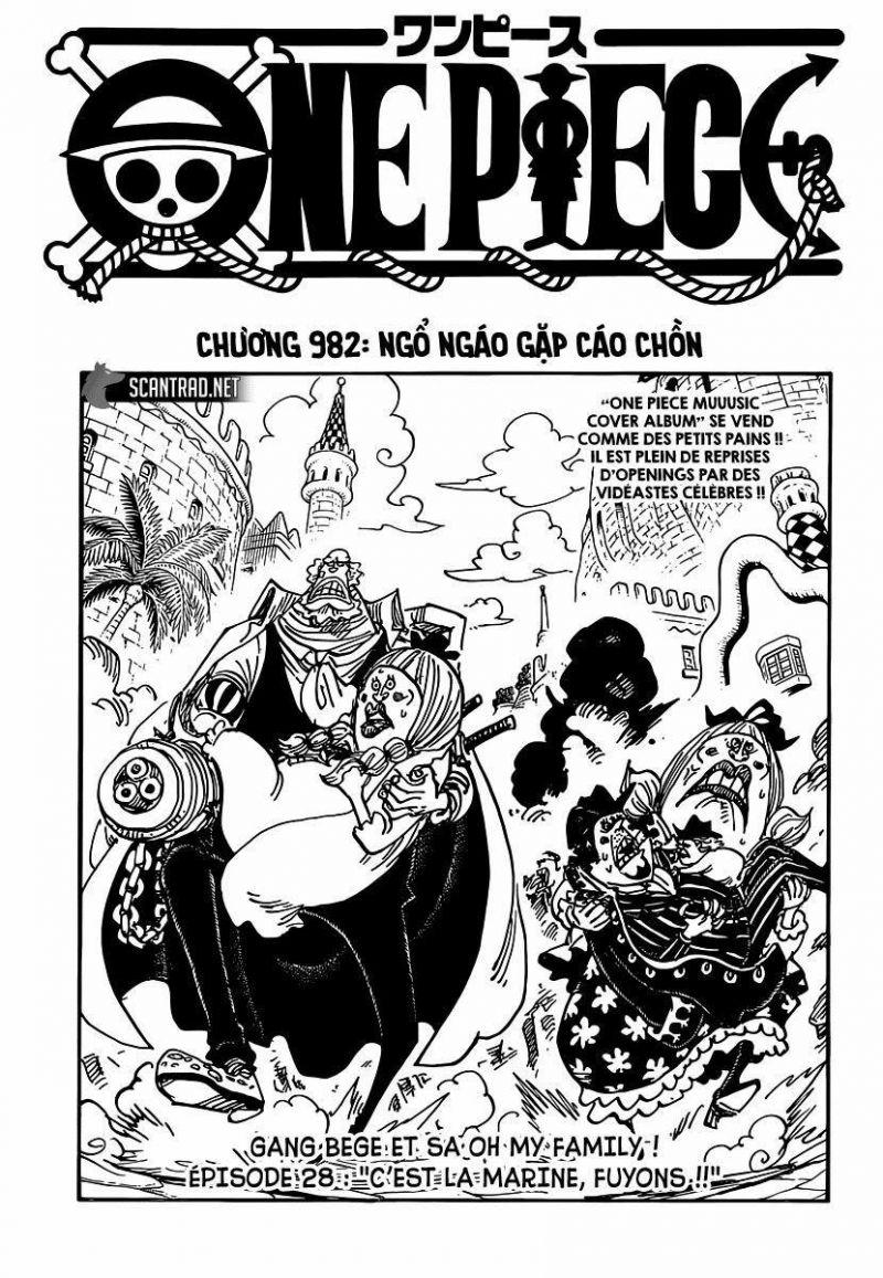 đảo hải tặc - one piece chapter 982 1