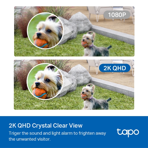 [Hàng Chính Hãng] Bộ 2 Camera WiFi Không Dây TP-Link Tapo C400S2 / C420S2 Chống Nước Full HD 1080P, 2K QHD
