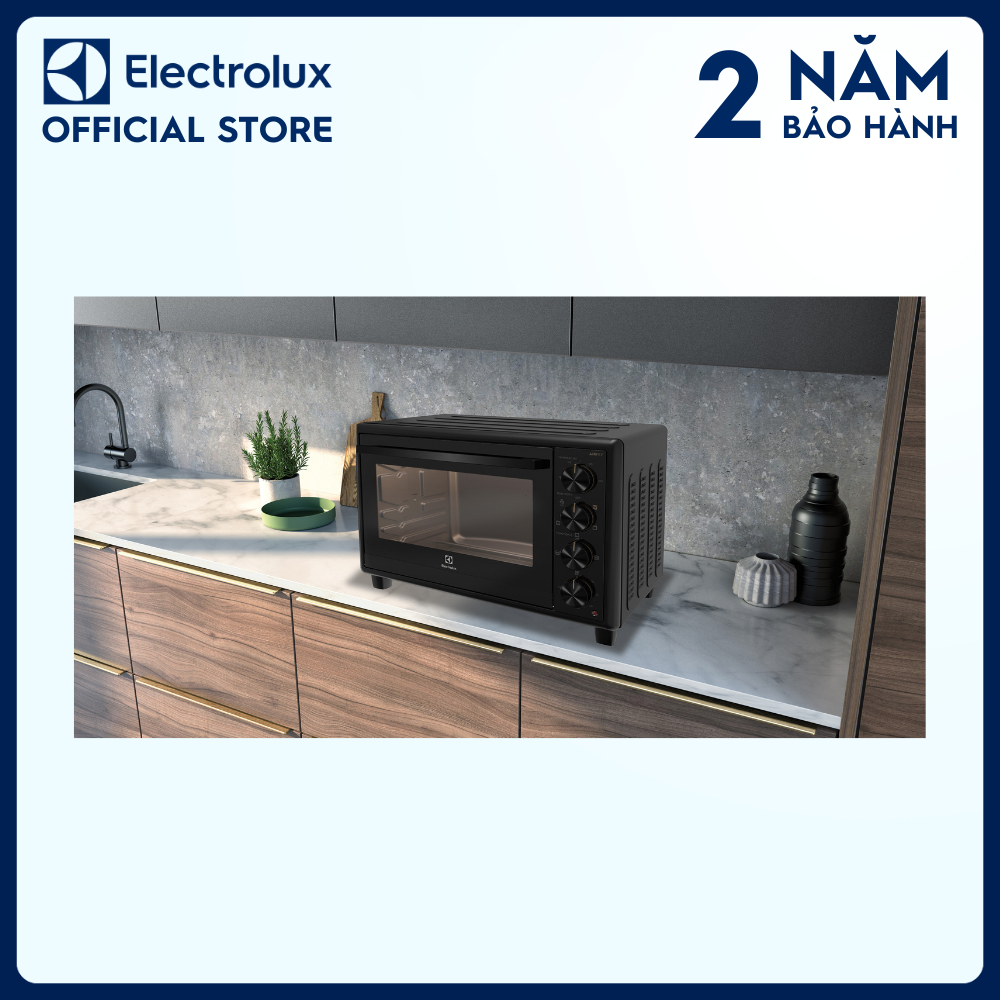 Lò nướng để bàn Electrolux UltimateTaste 700 40L - EOT4022XFG - Nướng đa dạng các món ăn, tốt cho sức khỏe, chức năng hẹn giờ [Hàng chính hãng]