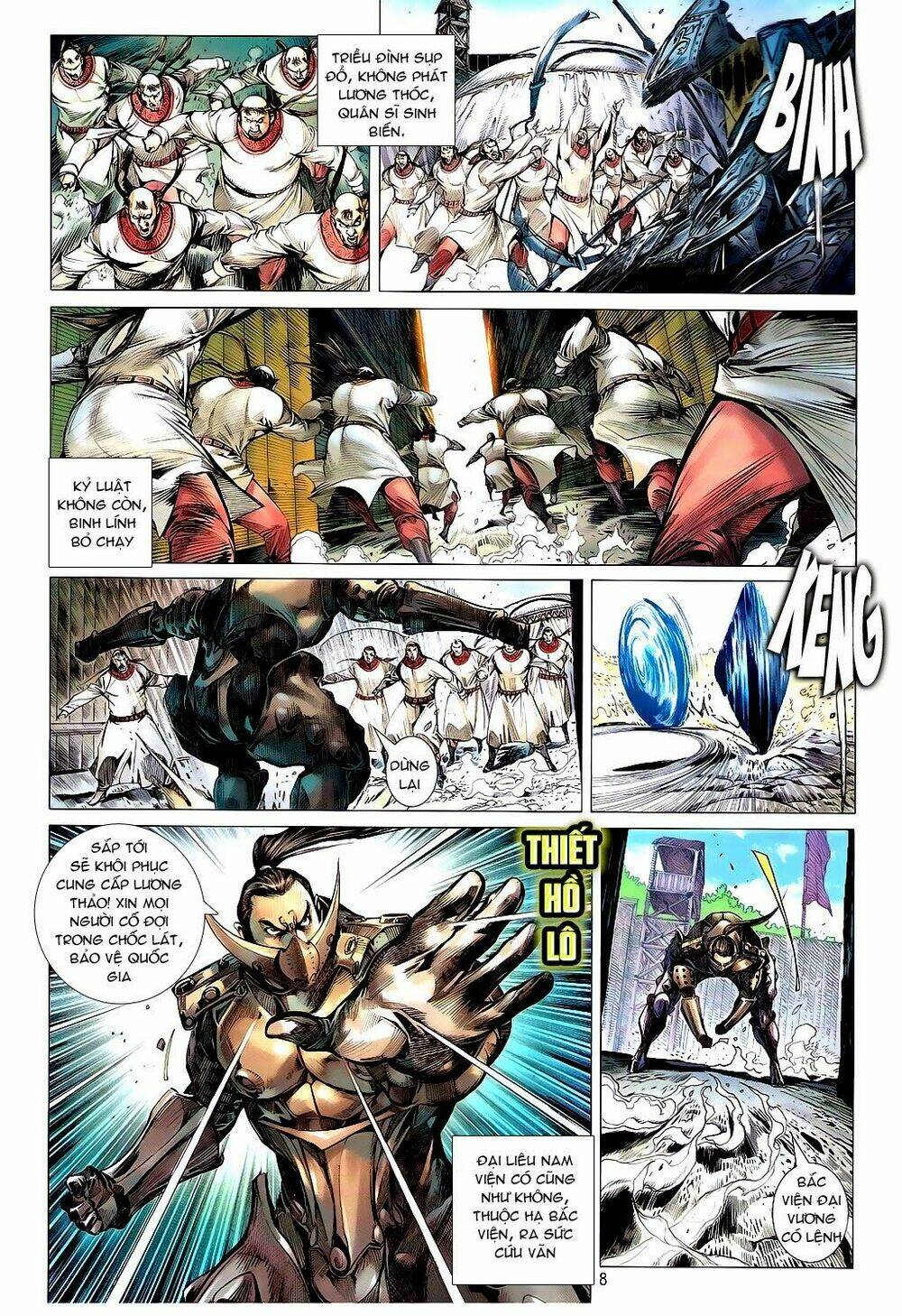 thiết tướng tung hoành (cựu tác) chapter 98 8