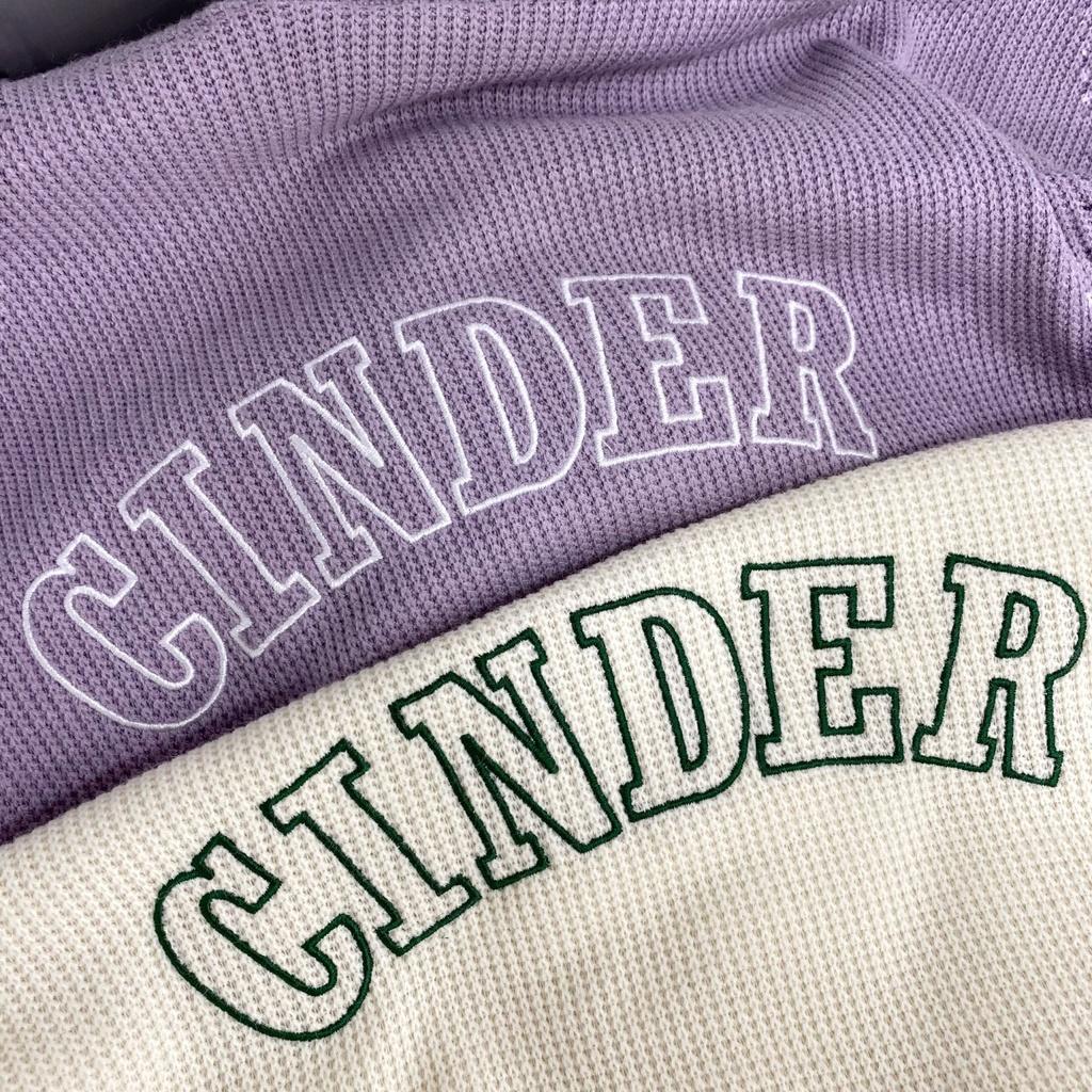 Áo Hoodie Cinder Unisex Limited , Áo Hoodie Nam Nữ Form Rộng - Local Brand