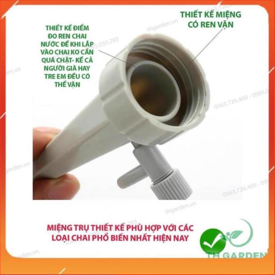 12 VÒI TƯỚI NƯỚC NHỎ GIỌT CHẢY CHẬM TỰ ĐỘNG - Lắp vừa nhiều mẫu chai 208801-1