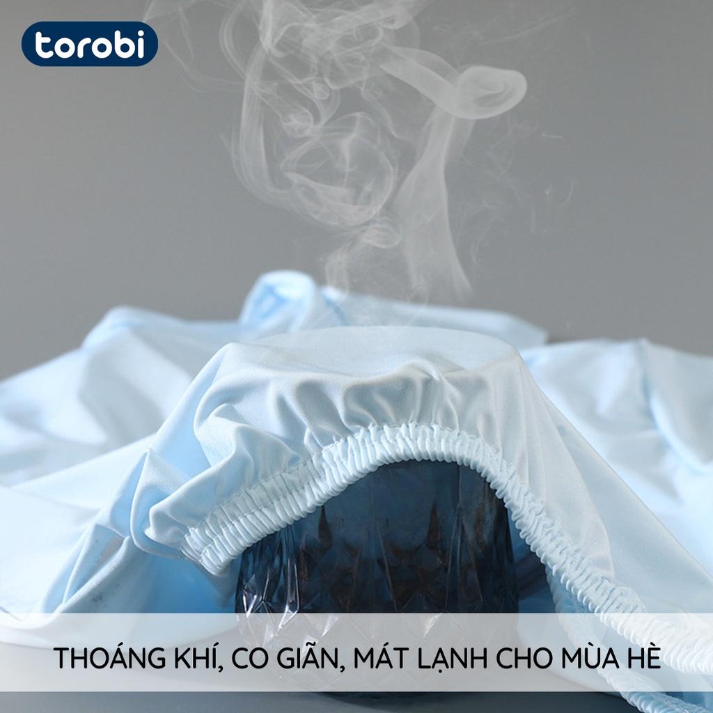 Áo Chống Nắng Trẻ Em Ice Silk Thoáng khí, Co Giãn, Mềm mại, An Toàn Cho Da | 1-4 Tuổi | Torobi