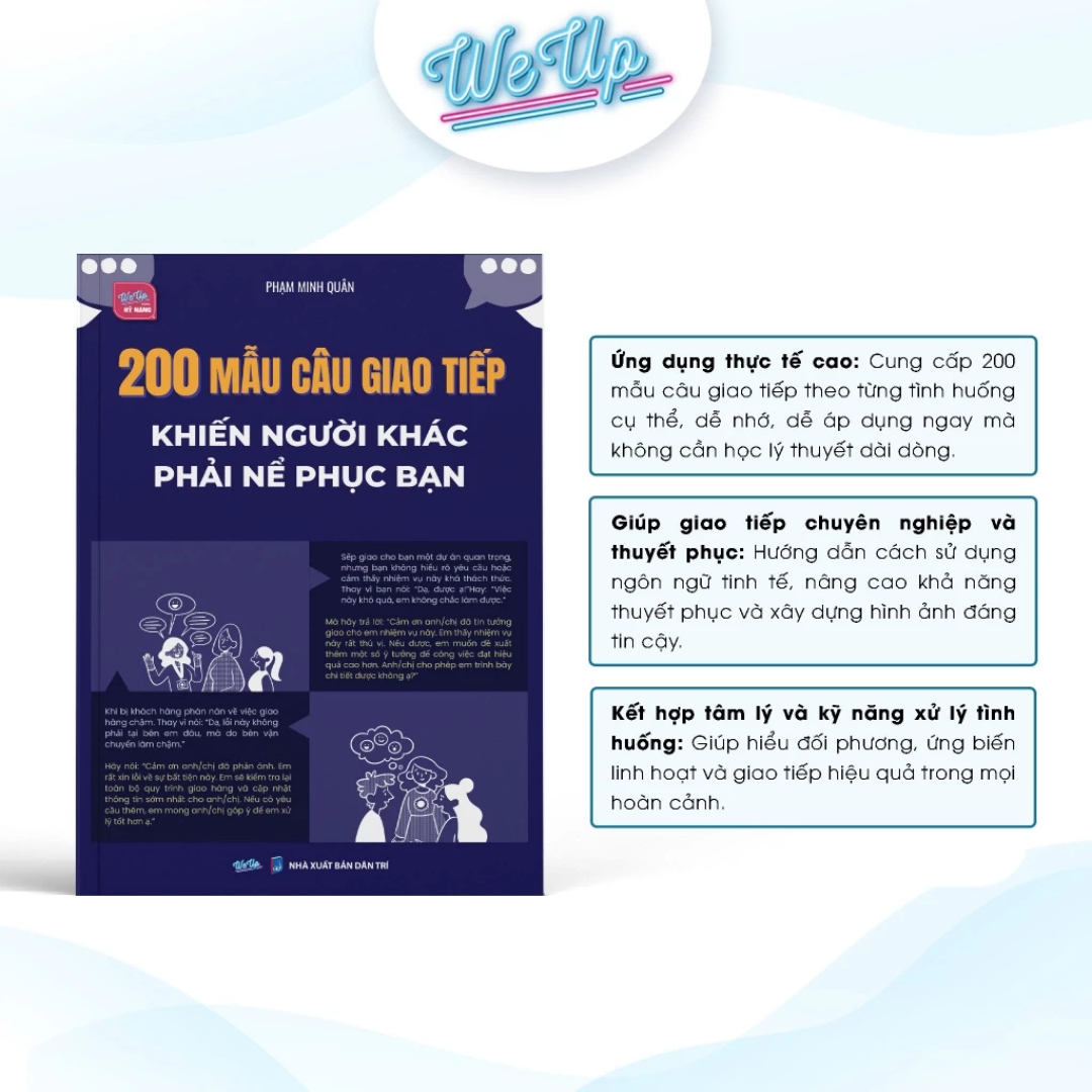 Sách - 200 mẫu câu giao tiếp khiến người khác phải nể phục bạn
