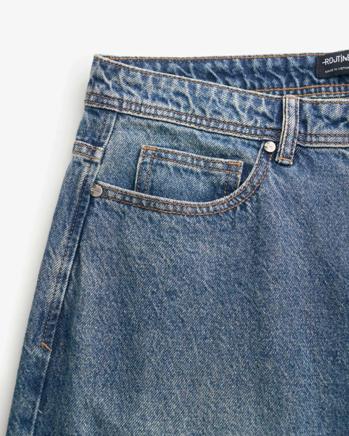 Quần jean / Quần denim nam Form Straight - ROUTINE 10S26DPA028