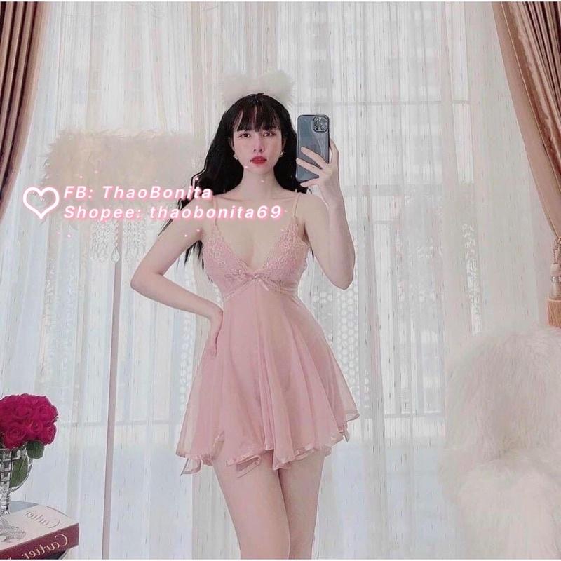 Váy Ngủ Xinh Yêu Nhiều Màu Sắc. SHIP HỎA TỐC TPHCM. Đồ Ngủ Cosplay Sexy. ThaoBonita T411