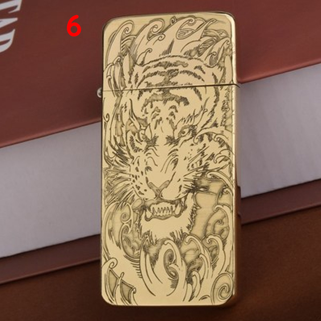 Vỏ Hột Quẹt Bật Lửa Hộp Quẹt Xăng Đá Siêu Mỏng Zorro Kuboy ZC5-11 Họa Tiết Hoa Văn Độc Đáo - Dùng Xăng Bấc Đá Cao Cấp ( giao mẫu ngẫu nhiên )