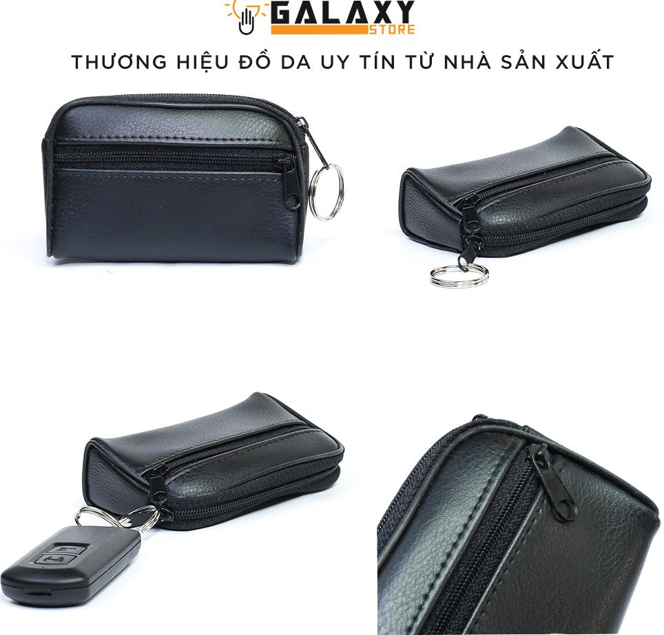 Ví Móc Khóa Nam Nữ Để Tiền Lẻ Thẻ Xe Giấy Tờ Nhỏ Gọn Tiện Lợi Galaxy Store