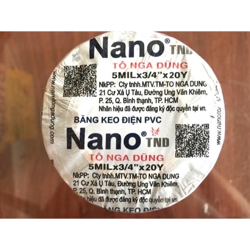 Băng dính điện Nano đen để bọc cách điện cho các chi tiết điện tử, dây điện, lõi điện và các ứng dụng khác