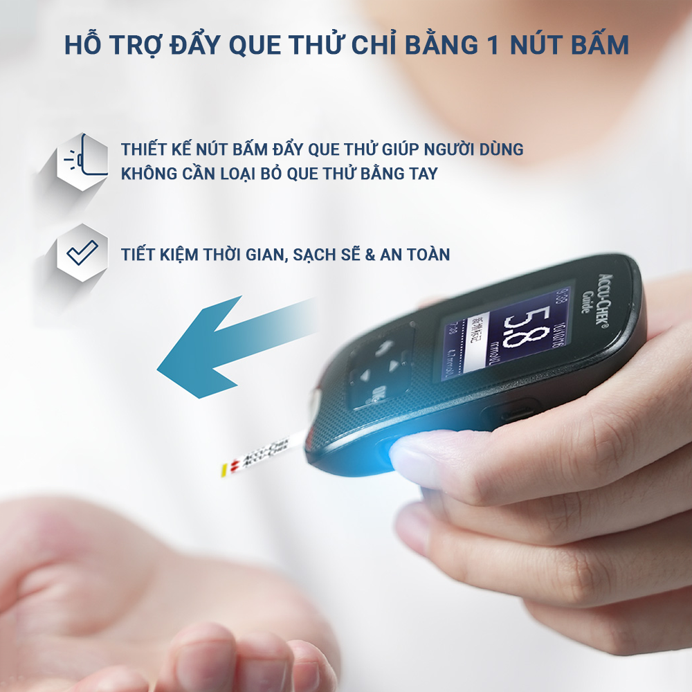 Hộp 50 Que Thử Đường Huyết ACCU-CHEK Guide