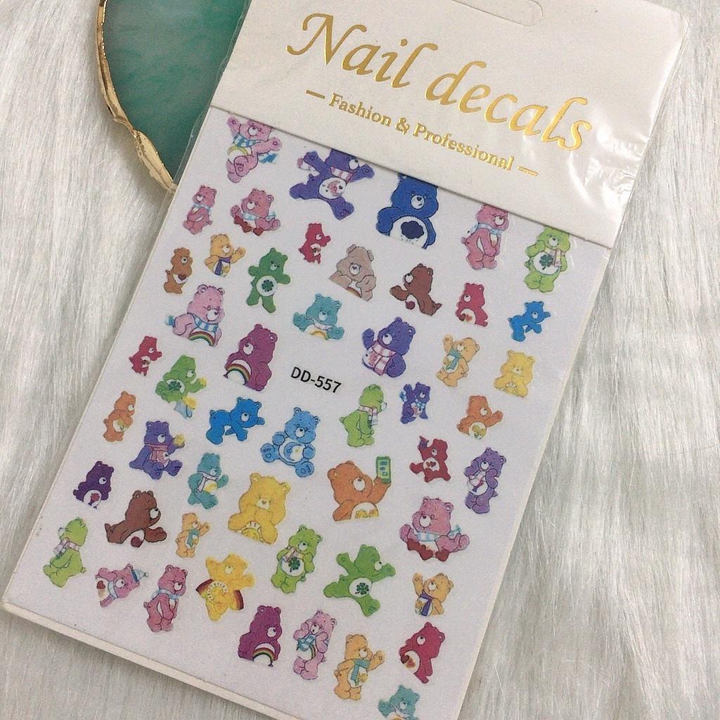 Nail art sticker, sticker dán móng, phụ kiện trang trí móng