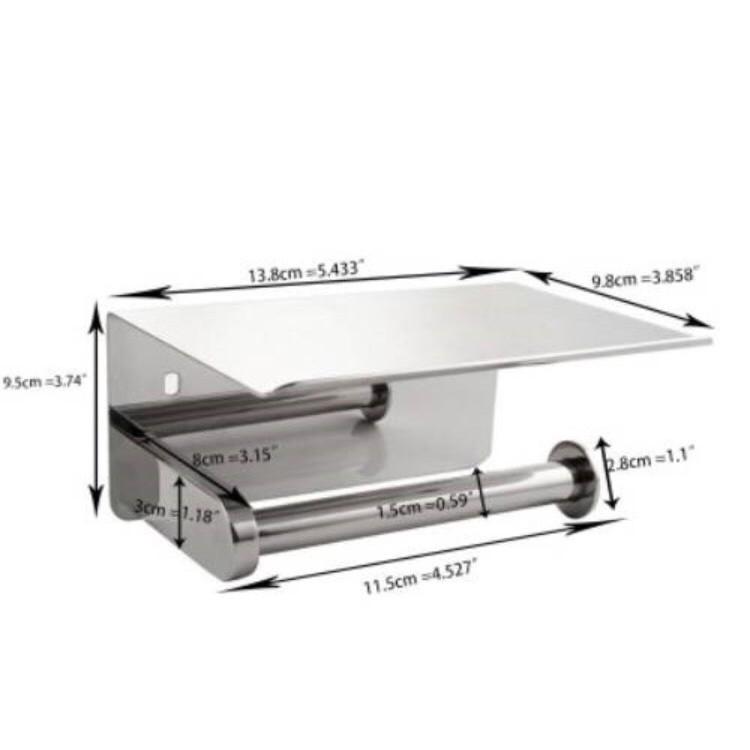 HỘP GIẤY VỆ SINH INOX 304 CAO CẤP