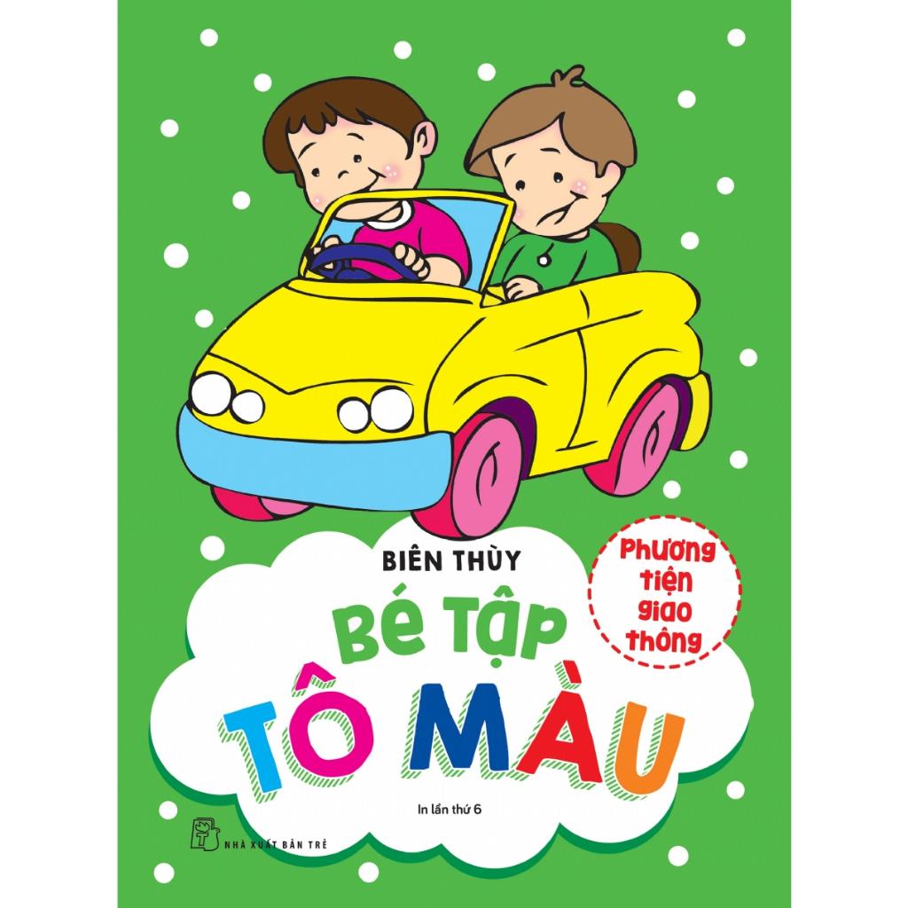 Bé Tập Tô Màu - Phương Tiện Giao Thông - Bản Quyền