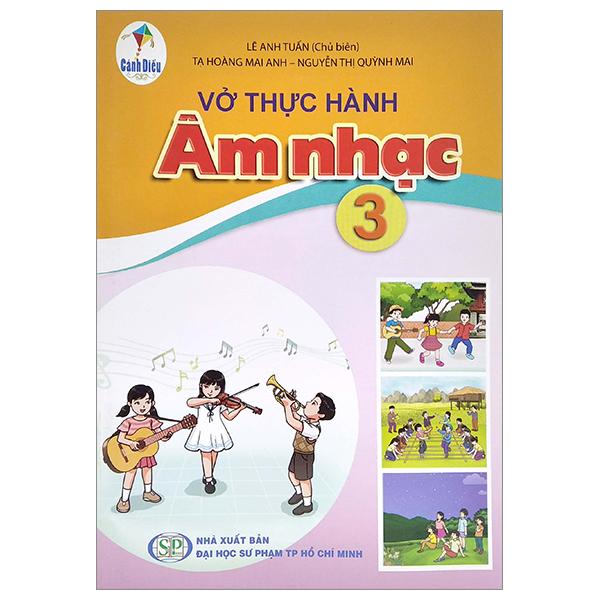 Vở Thực Hành Âm Nhạc 3 (Cánh Diều) (2023)