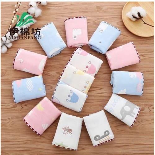 10 khăn sữa rửa mặt Lee Lee 100% cotton cao cấp cho các bé trai bé gái