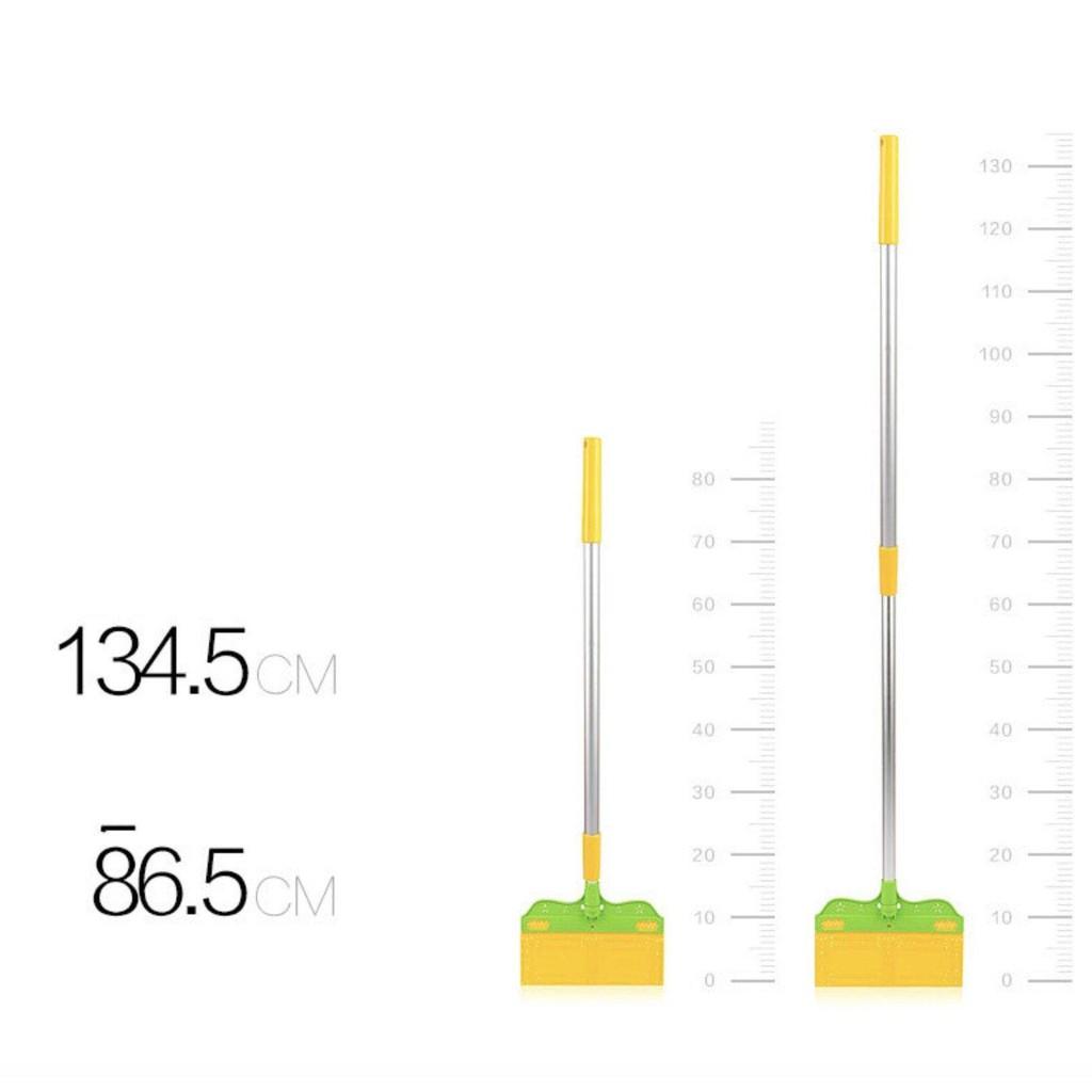 Cây lau nhà vệ sinh mọi bể mặt 2 mặt đa năng Korean double-sided mop - Home and Garden