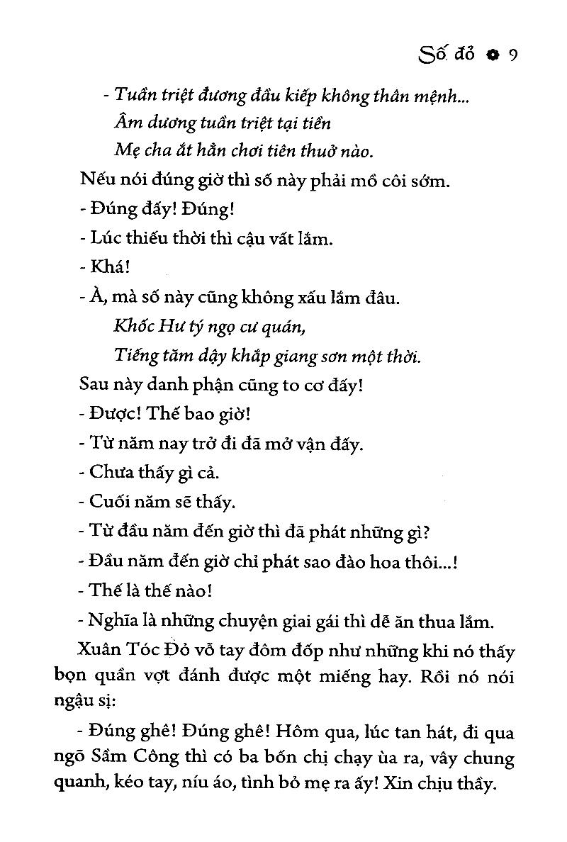 Tinh Hoa Văn Học Việt Nam – Số Đỏ (Tiểu Thuyết)