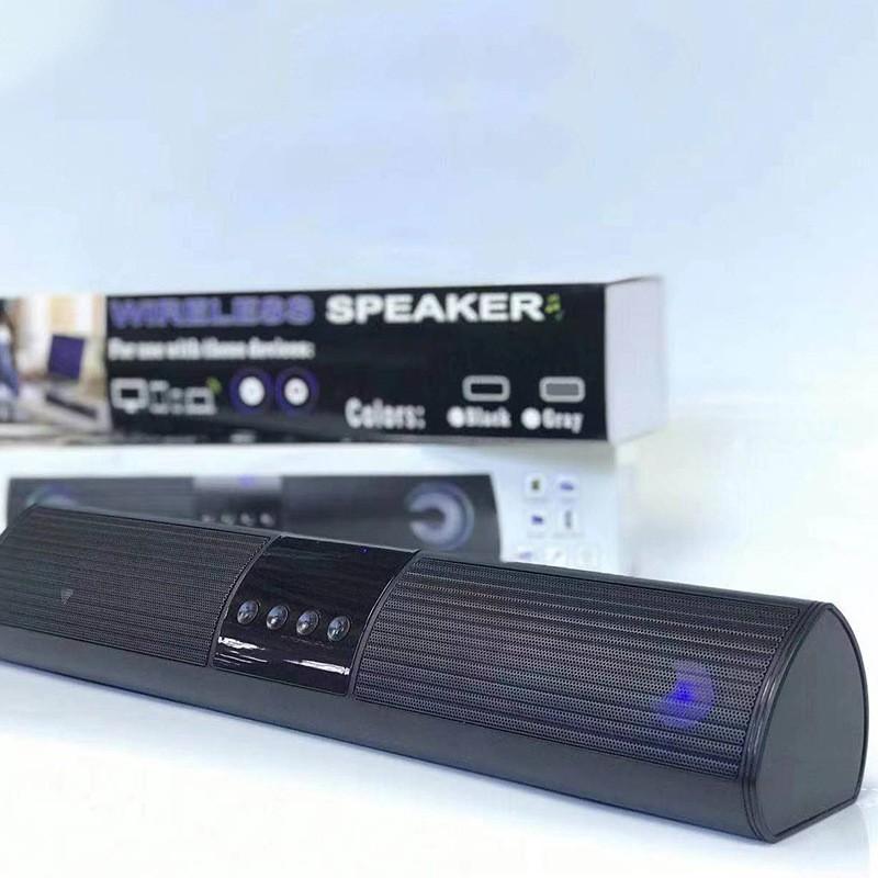 Loa bluetooth speaker A2 dáng dài 2 loa cực đỉnh, kiểu dáng sang trọng hỗ trợ thẻ nhớ, đài FM