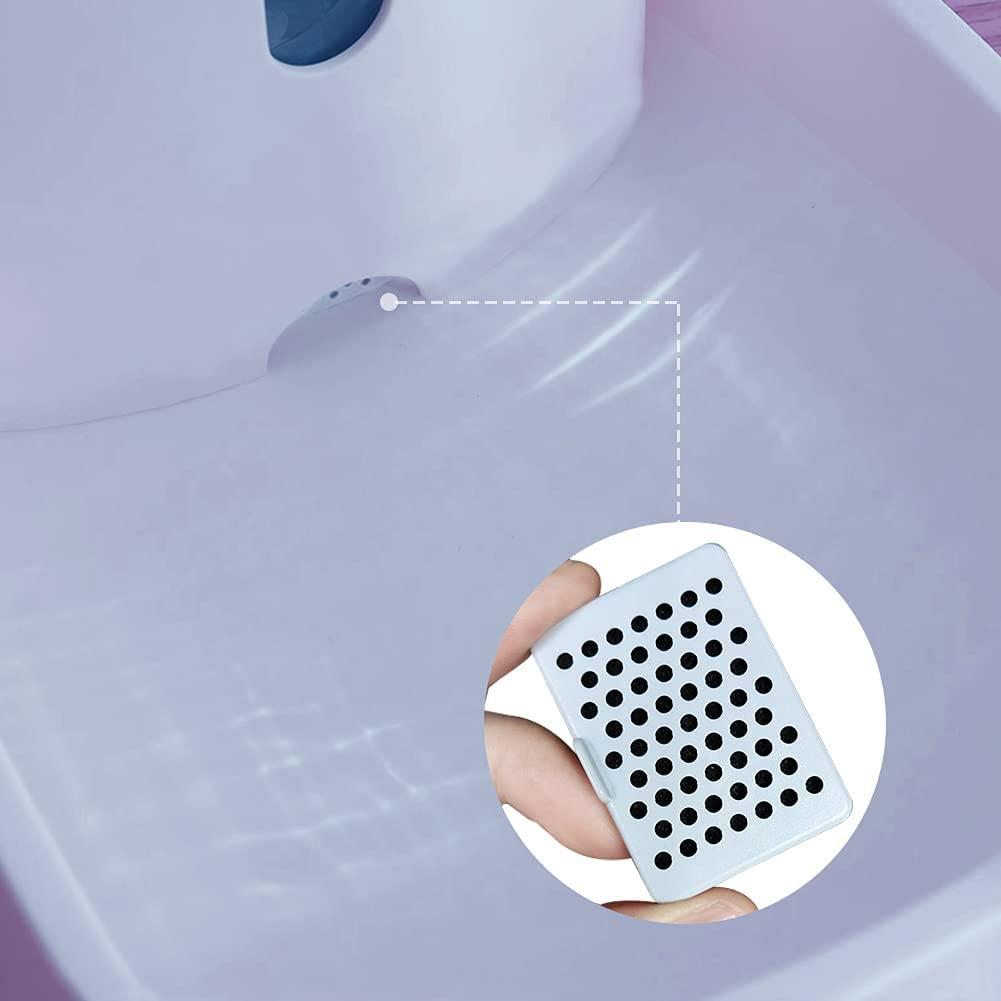 Thức ăn và nước tự động cho mèo và chó 3.8L x 2 miếng Thức ăn/Nước uống Bộ nạp nước và nước uống Phụ kiện bát cho mèo/chó/vật nuôi