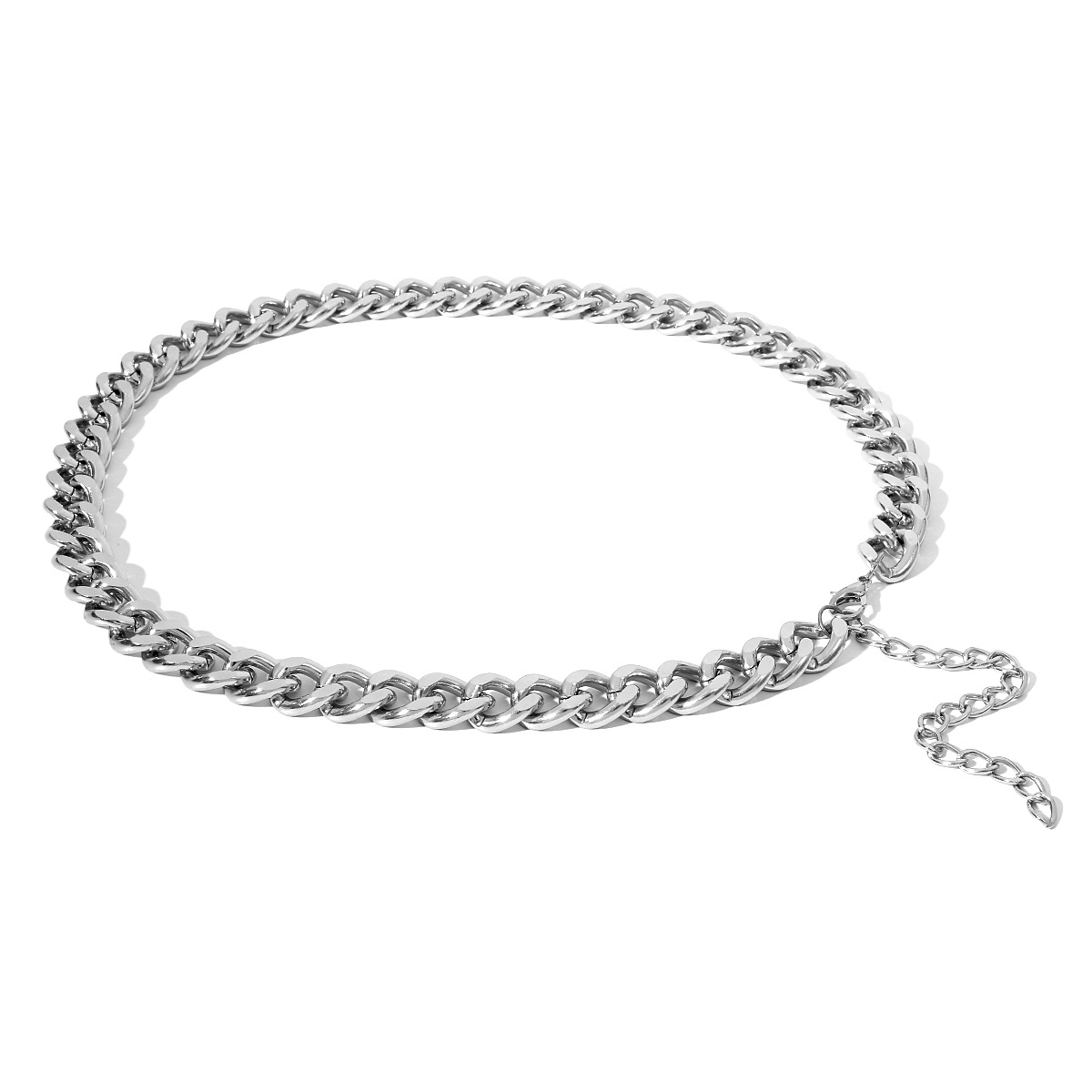 Thắt lưng xích bản to ấn tượng thời trang cá tính unisex nam và nữ