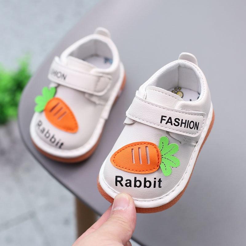 (107) Giày thể thao đế mềm cho bé trai, bé gái. Giày da sandal Rabbit