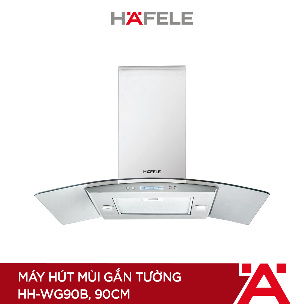 Máy hút mùi gắn tường Hafele HH-WG90B 539.81.185 - Hàng Chính Hãng