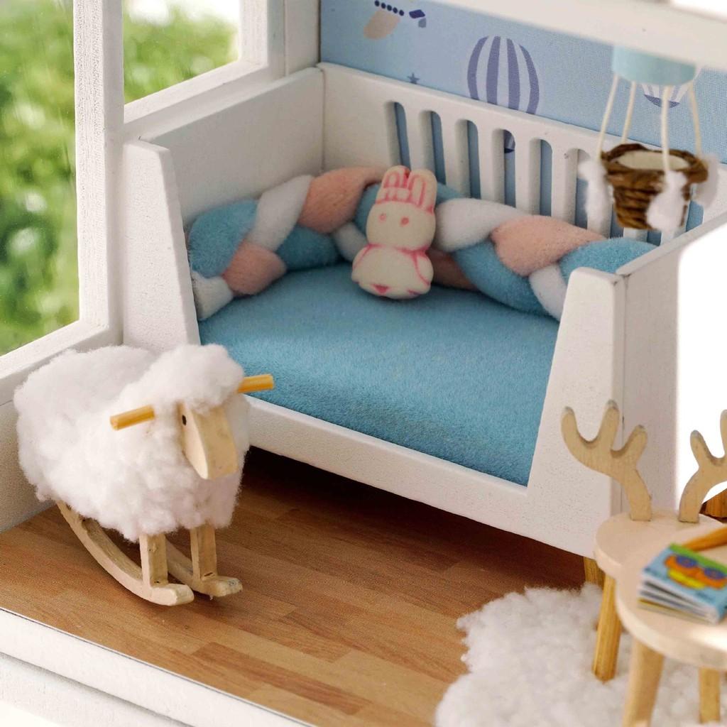 Mô hình nhà DIY Doll House Have a Nice Day Kèm Mica Chống bụi