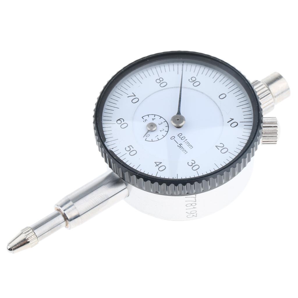 Độ Chính Xác Cao 0-5 Mm Phạm Vi Đo Mặt Số Đo 0.01 Mm Độ Chính Xác
