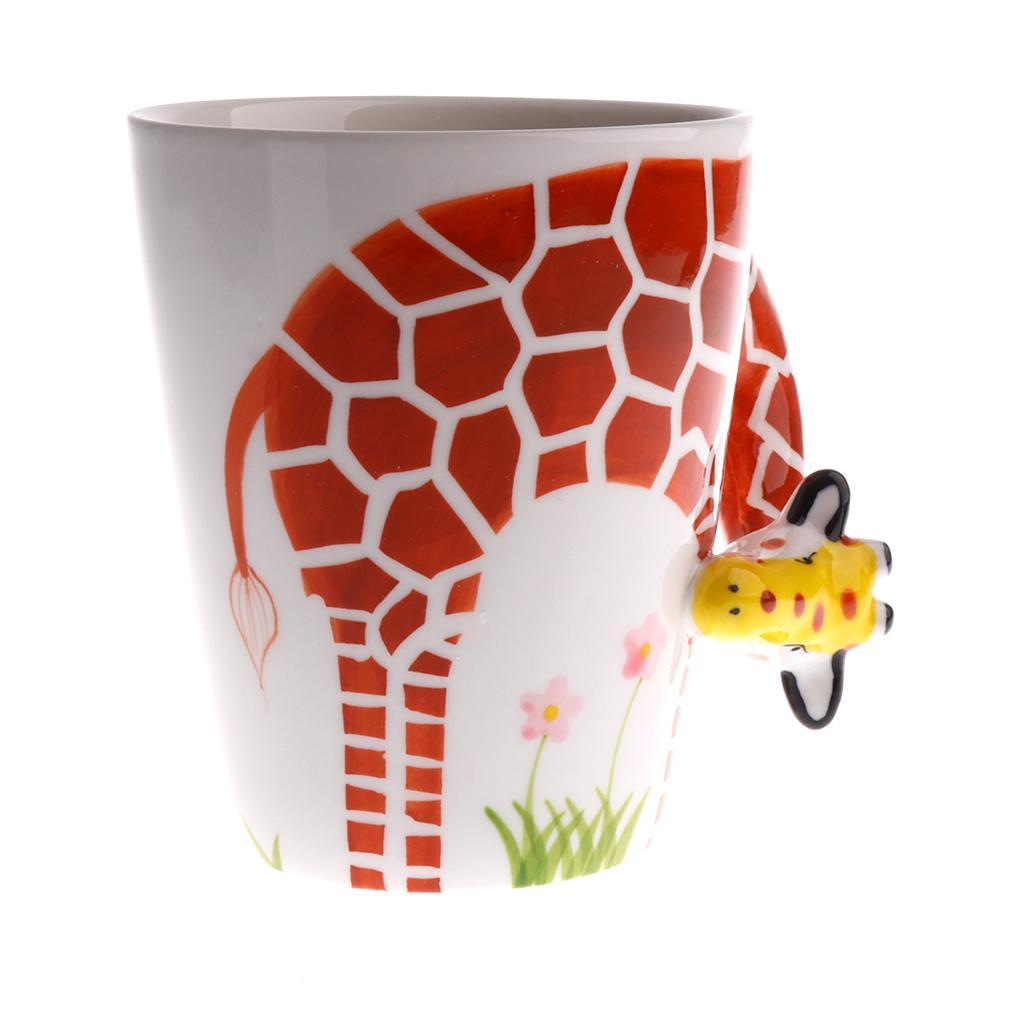 Creative 3D Hand-painted Ceramic Cup Coffee Milk Water Mug
