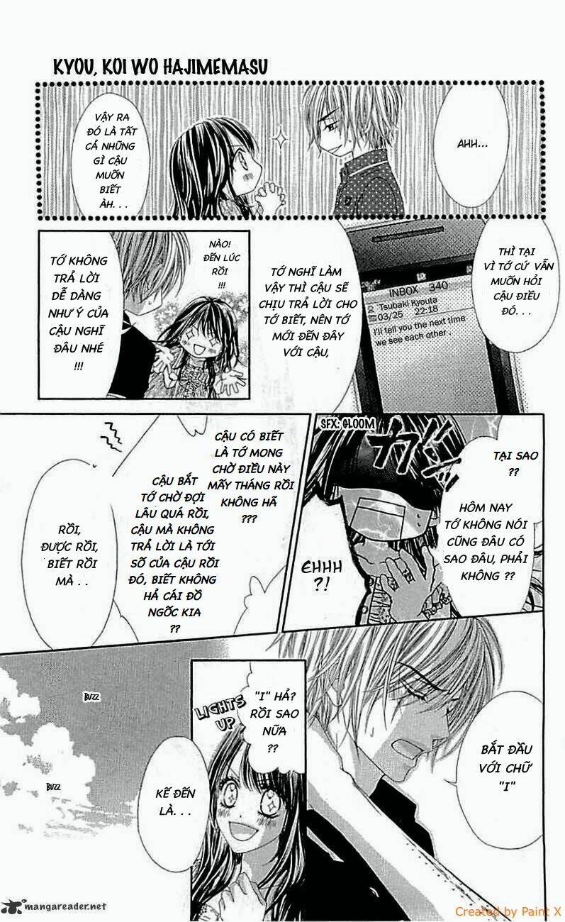kyou, koi wo hajimemasu - mộng mơ đầu đời chapter 97 32