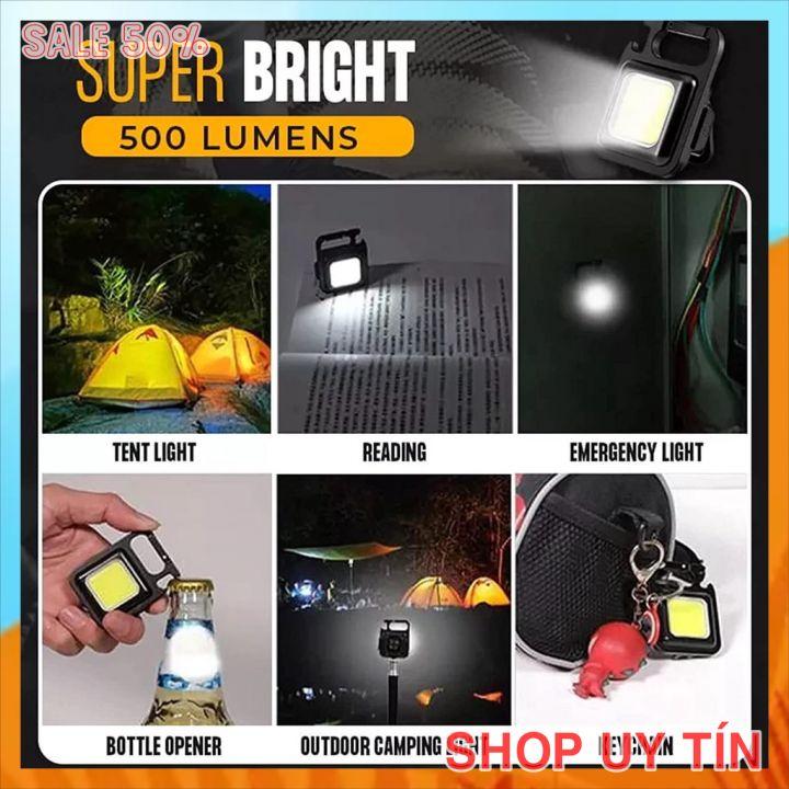 Đèn Pin LED Mini Siêu Sáng V8 Bỏ Túi Tiện Dụng