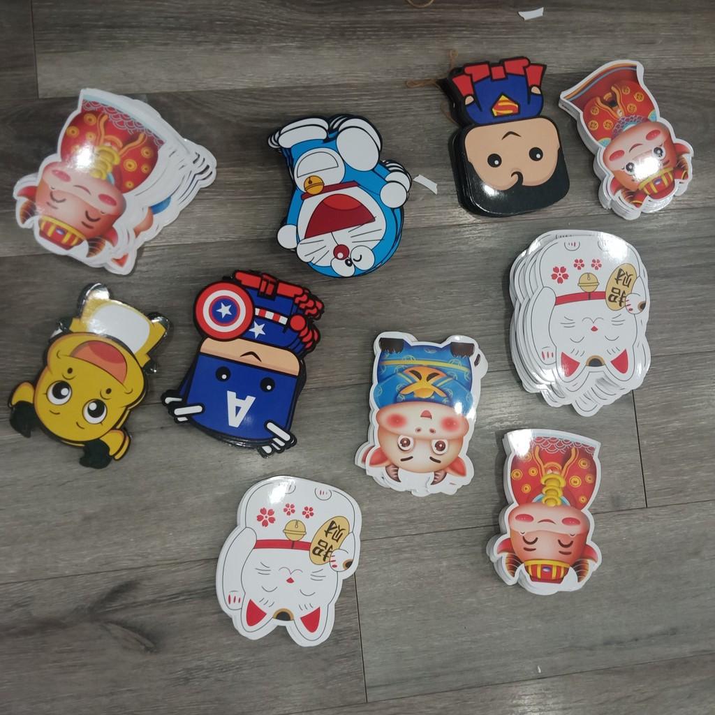 Combo lì xì Tết, Lì xì Chibi mẫu mới cute, Bao Lì xì Tết