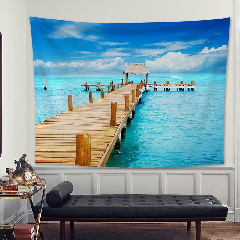 Vải treo tường Decor phòng - bộ sưu tập mẫu tranh phong cảnh hiện đại