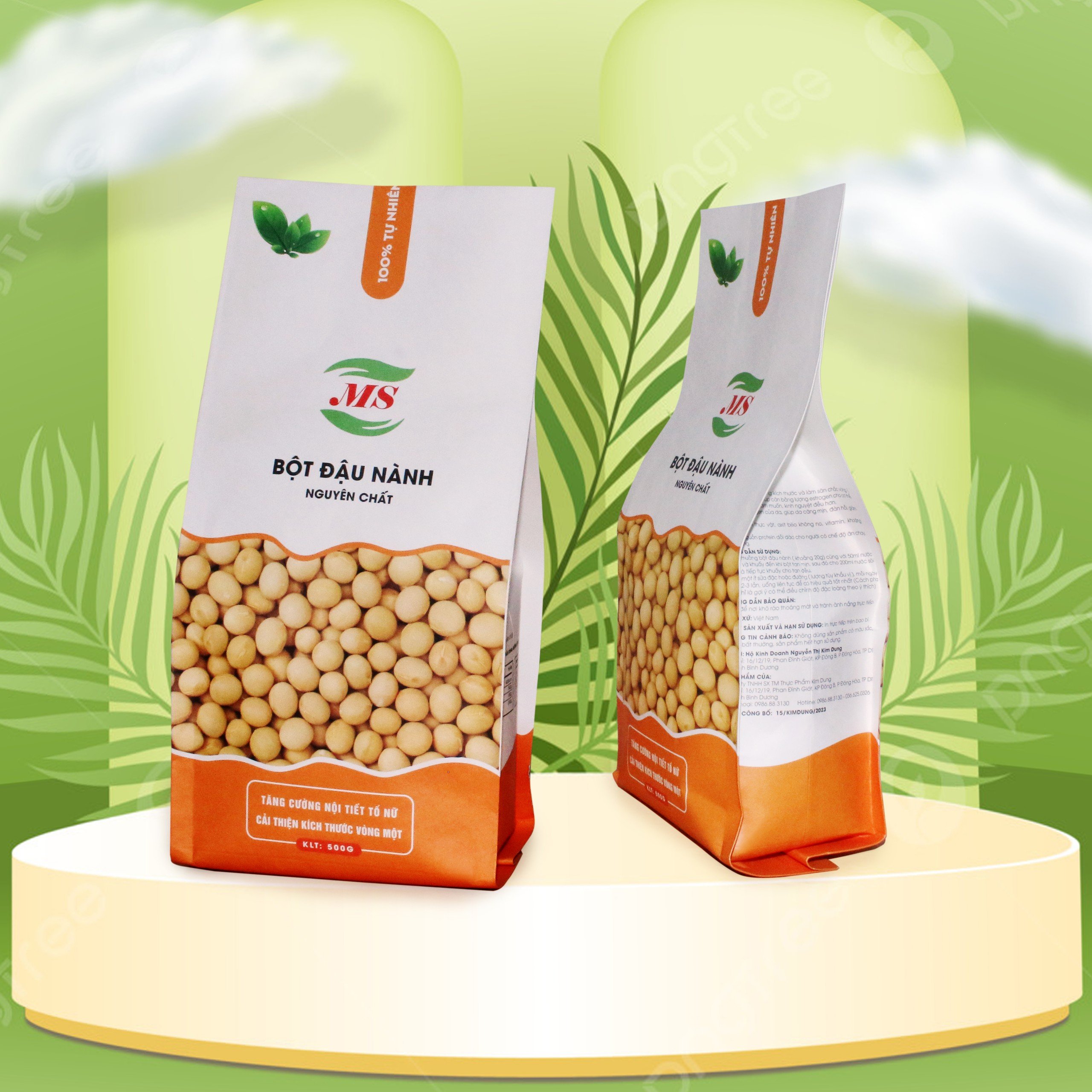 Bột đậu nành nguyên chất ( MS) - 500g