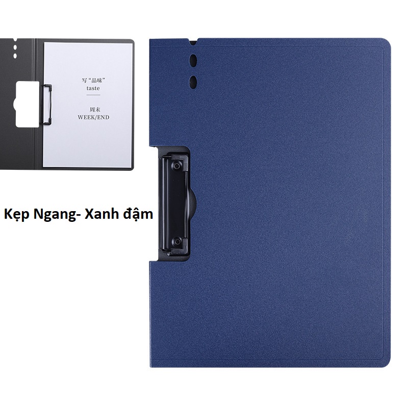 Kẹp tài liệu văn phòng bảng kẹp file giấy tờ cao cấp khổ A4 - B102