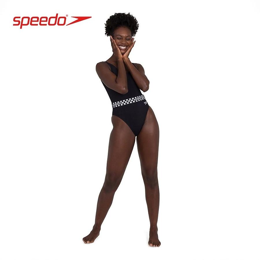 Đồ bơi một mảnh nữ Speedo Belted Deep U-BK - 8-123650001