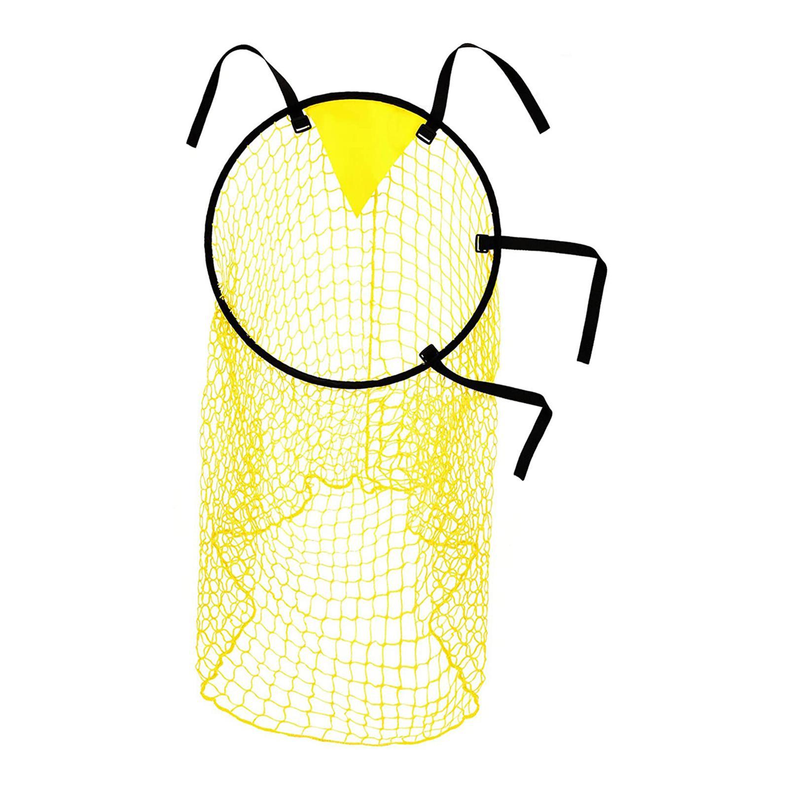 Football Training Net Folding Polypropylene Beginners Soccer Goal Target Net