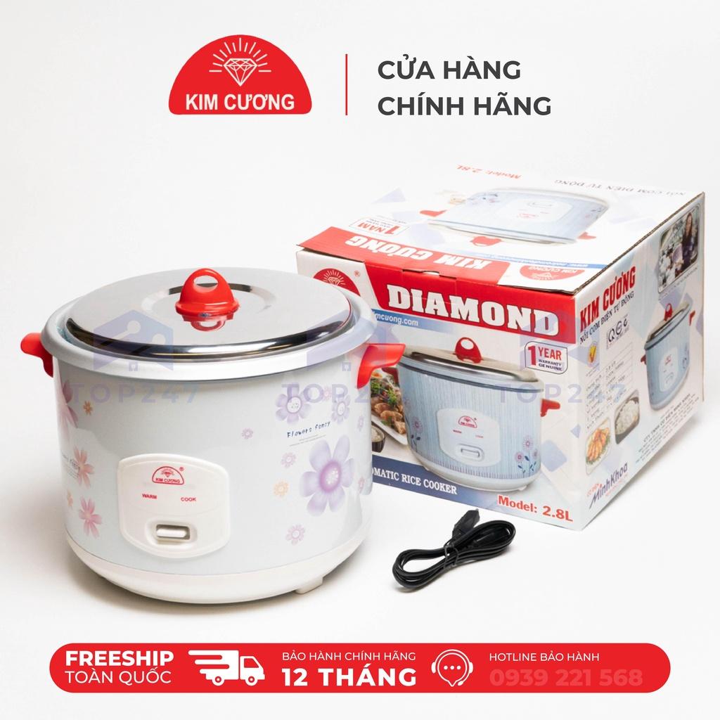 Nồi Cơm Điện Kim Cương 2.8 Lít Nắp Rời  - Hàng Chính Hãng