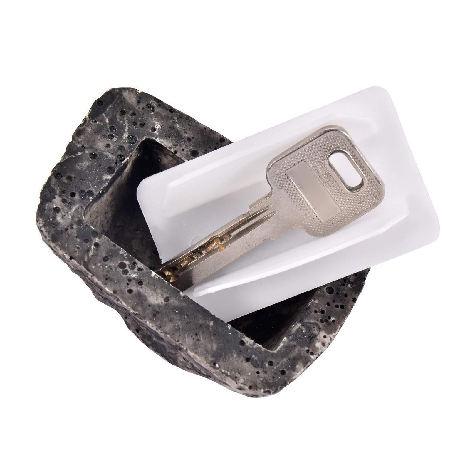 Outdoor ROCK HIDE A KEY HOUSE HOME Emergency Spare Key Car Holder Hider Safe