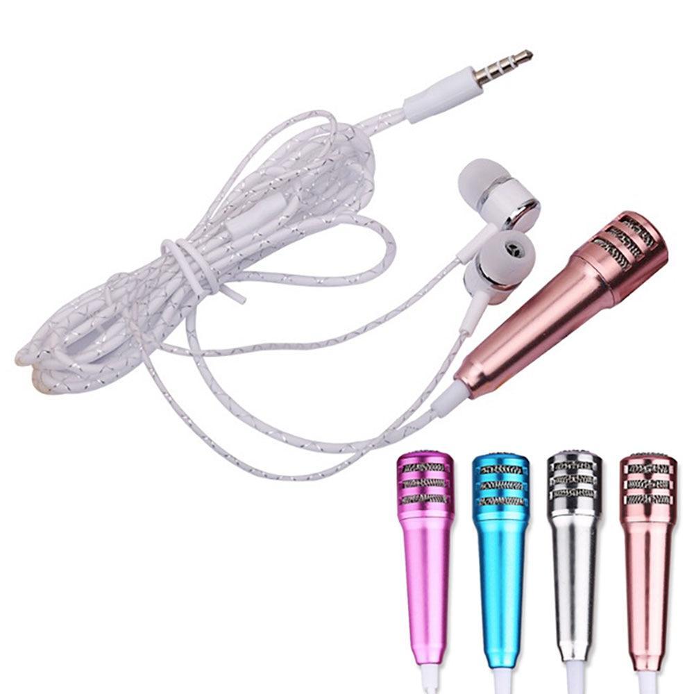Micro Hát Karaoke Jack 3.5Mm Có Dây