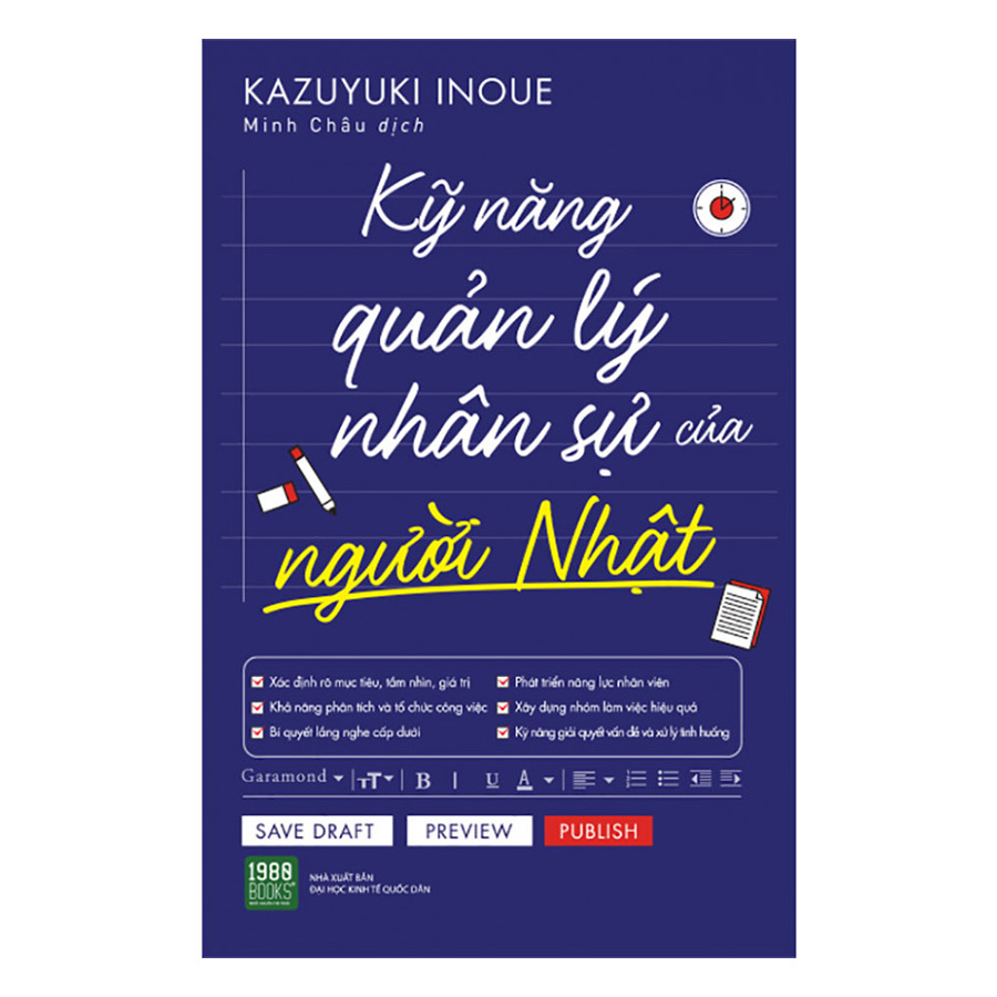 Combo Kỹ Năng Quản Lý Nhân Sự Của Người Nhật + Kỹ Năng Quản Lý Nhân Sự Chuyên Nghiệp ( 2 Cuốn )