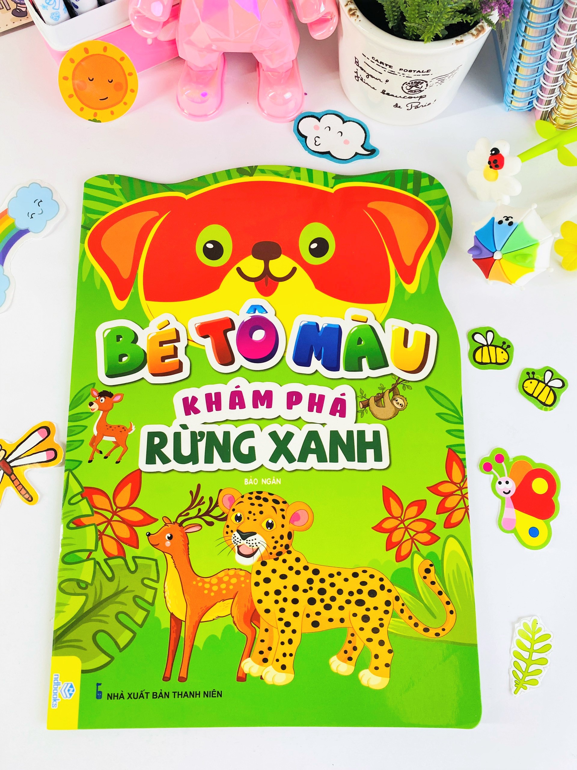 Sách - Trọn bộ 8 cuốn Bé Tô Màu Khám Phá - ndbooks