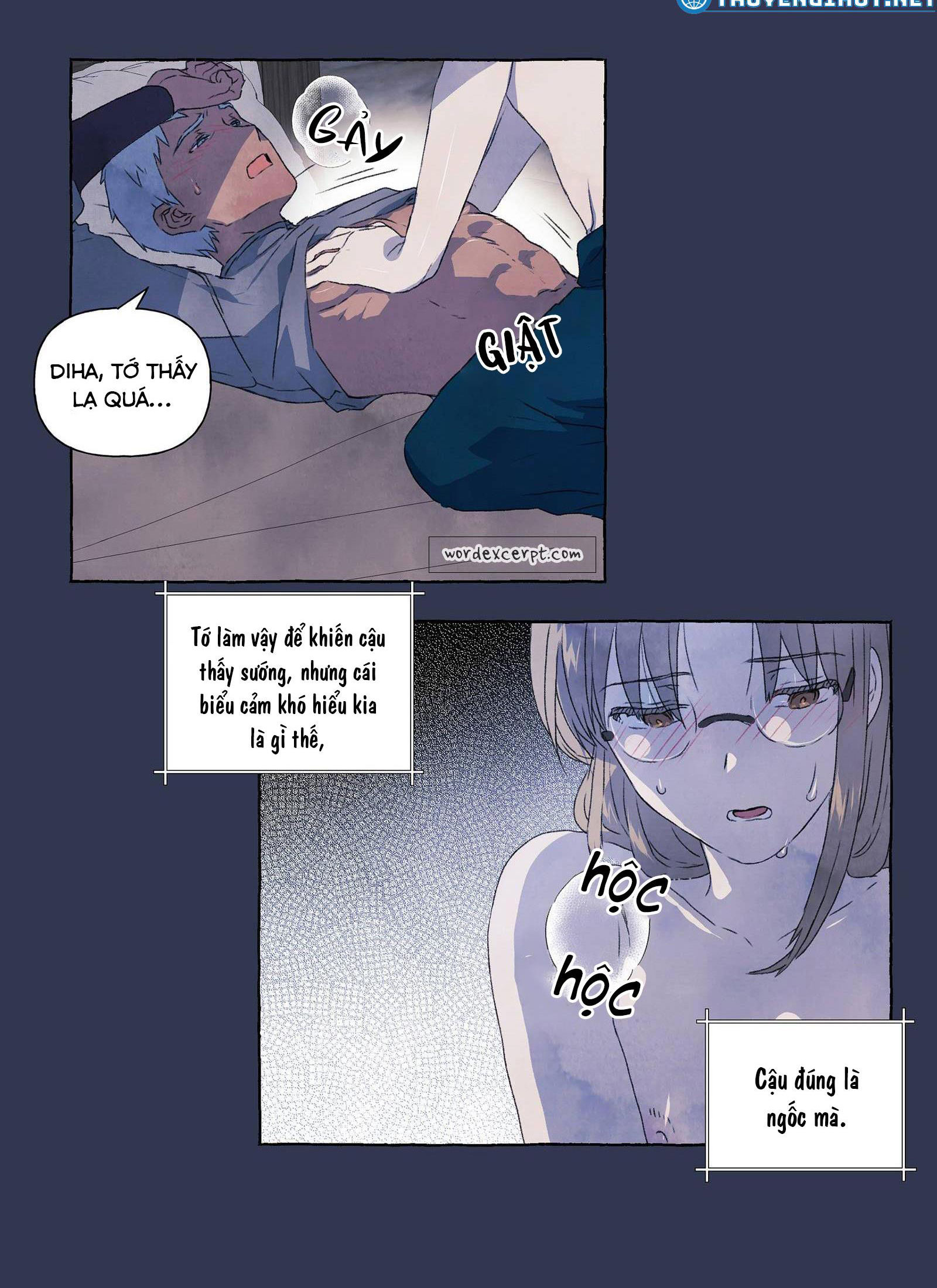 mối tình đầu của chàng sói khờ chapter 8 9