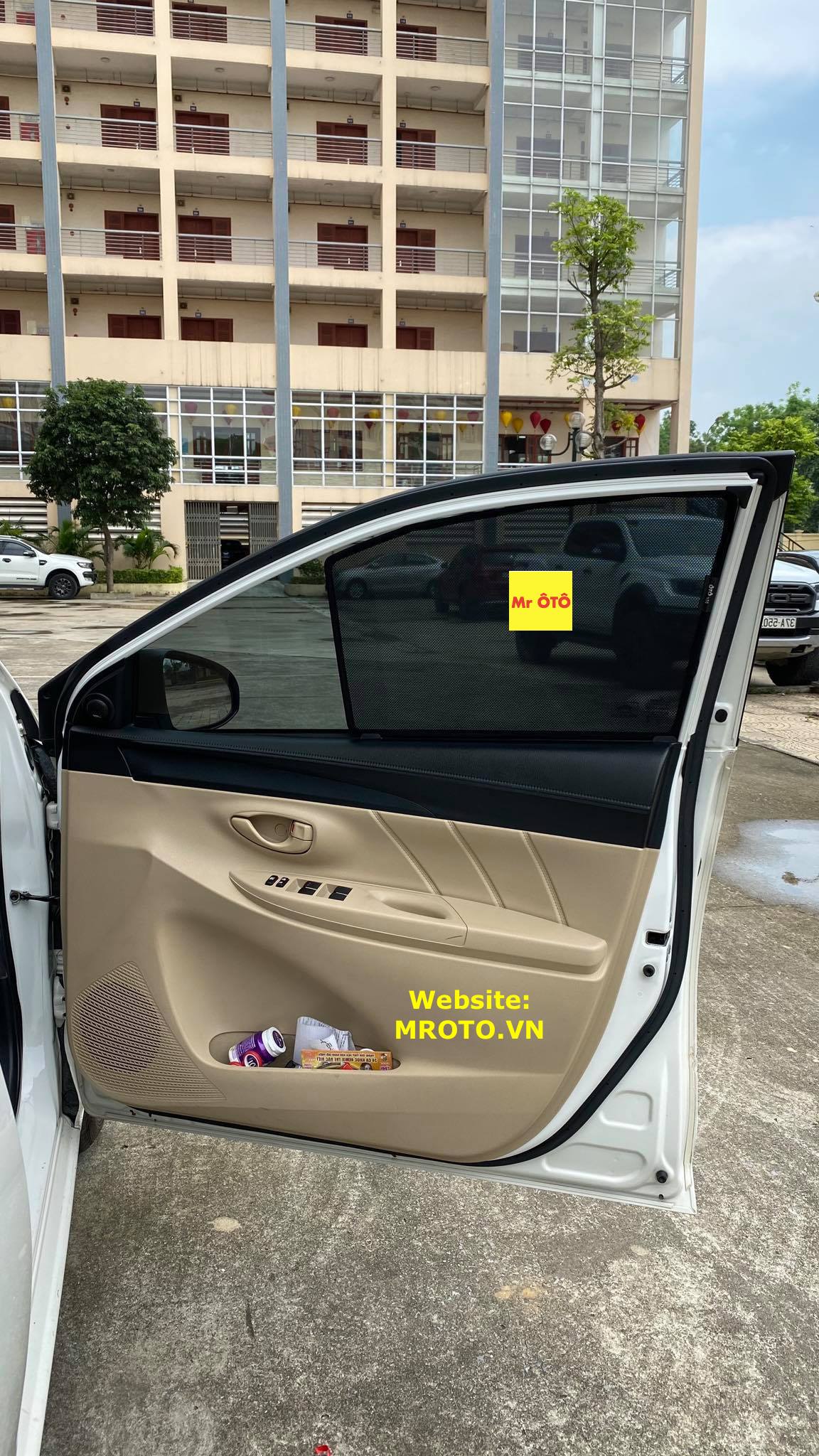 Rèm Che Nắng Xe Toyota Yaris 2014-2018 Loại 1. Cam Kết Chuẩn Khít Theo Xe