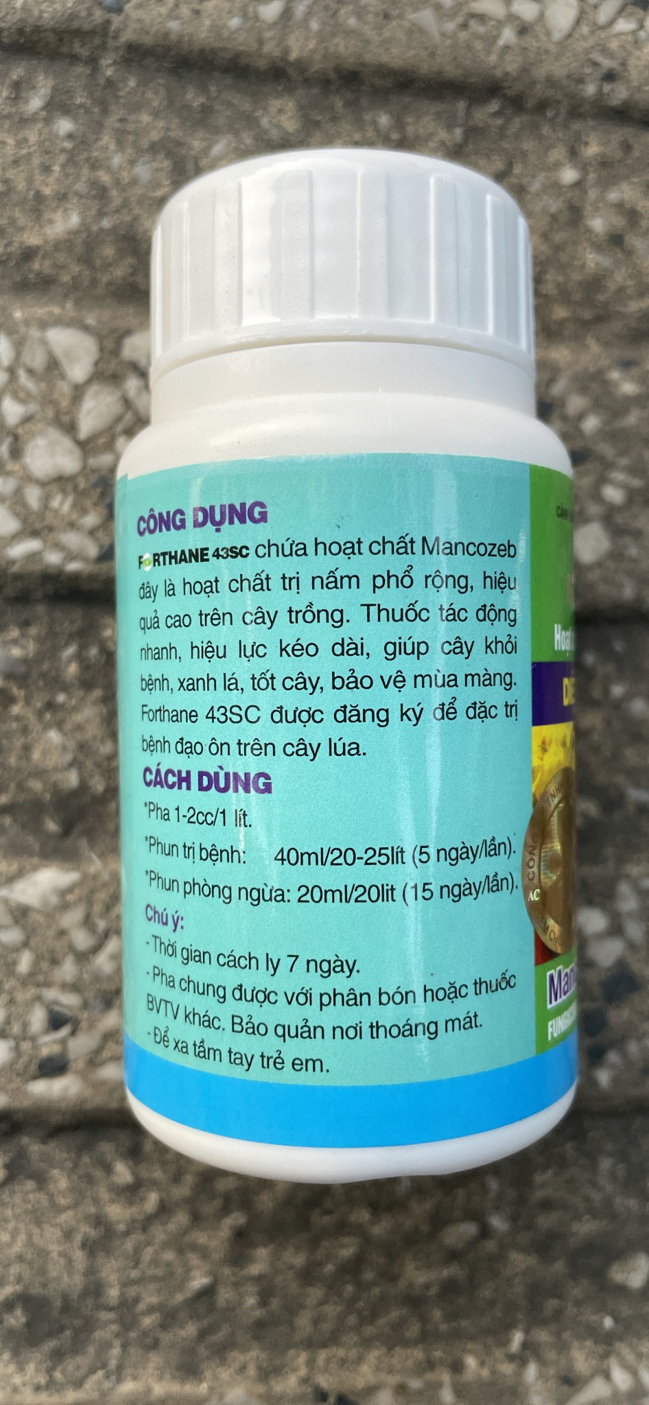 Sản phẩm FORTHANE Mancozeb dạng nước lọ 100ml