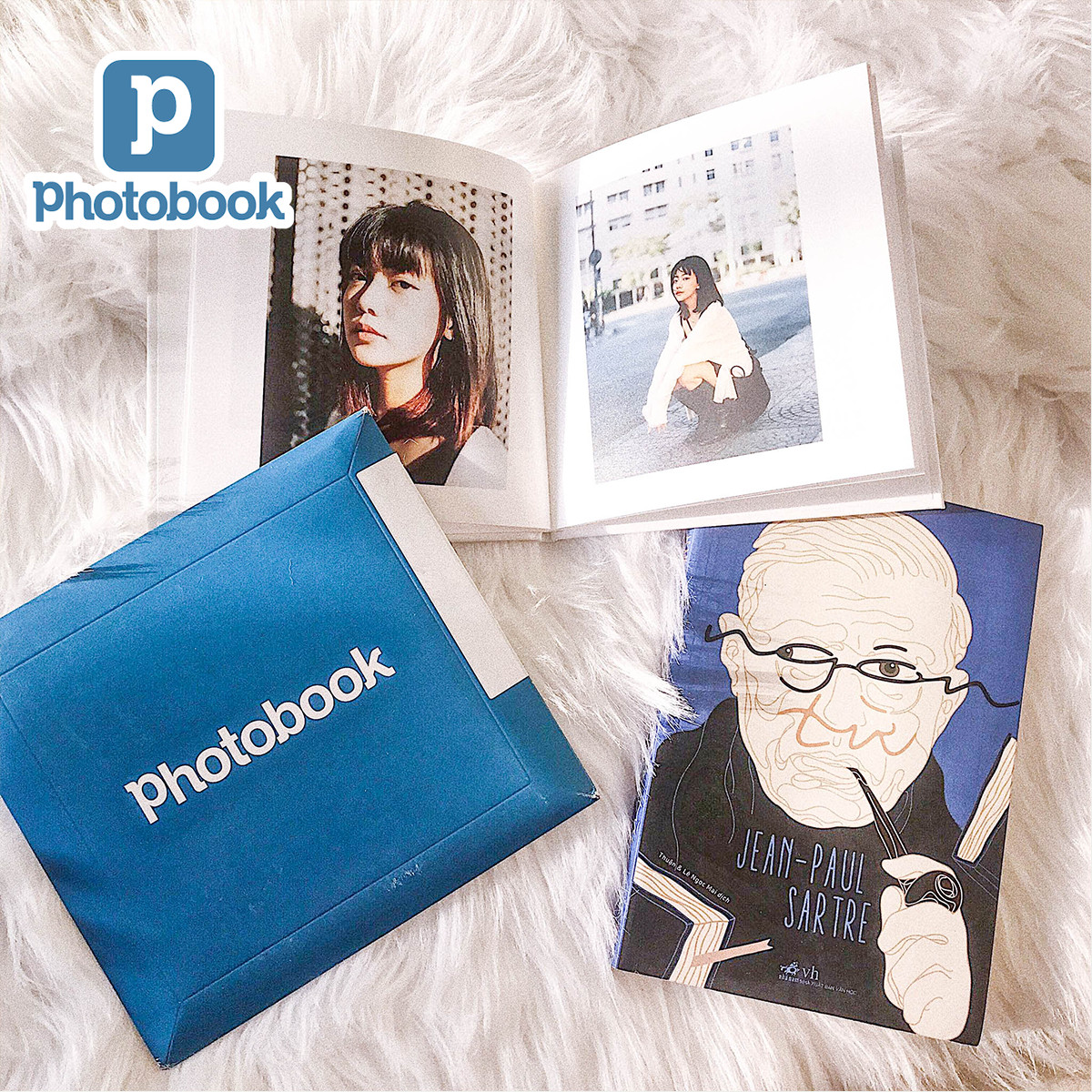 Album in ảnh theo yêu cầu bìa cứng 20 trang 6” x 6” - Thiết kế trên app Photobook