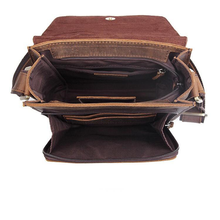 TÚI ĐEO CHÉO DA BÒ NGUYÊN MIẾNG