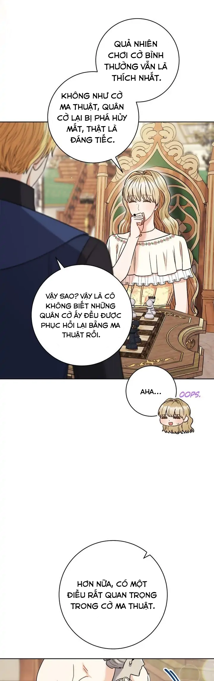 tiểu thư của những lá bài chapter 34 2