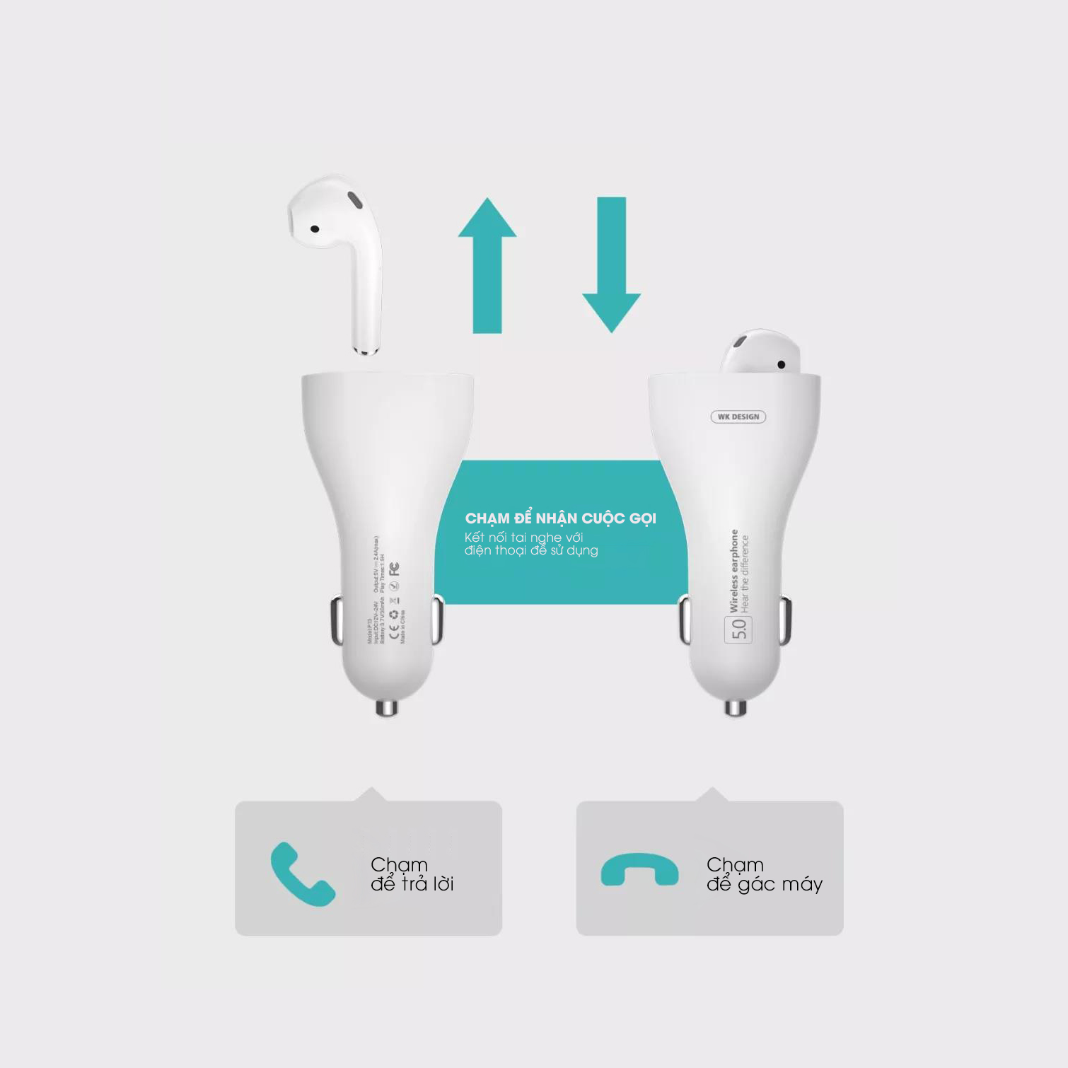 Tai nghe bluetooth Remax WK-P13